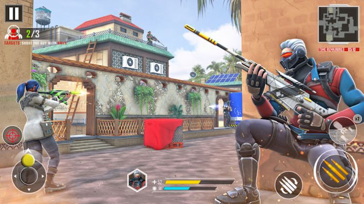 Commando Shooting 3D Gun Games mod apk unlimited money  1.8 screenshot 2