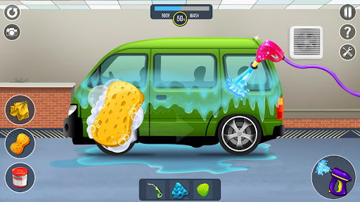 Car Mechanic Car Wash Games mod apk download  1.6 screenshot 4