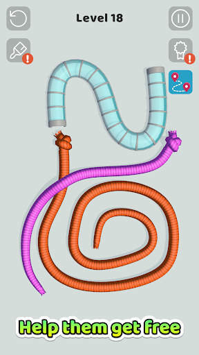 Tangled Snakes Mod Apk Free Download  35.0.1 screenshot 1