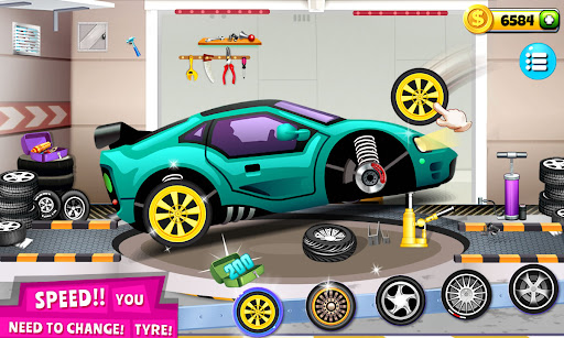 Car Mechanic Car Wash Games mod apk download  1.6 screenshot 1