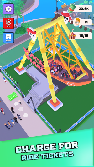 Parkmania Idle Thrill Seekers apk Download latest versionͼƬ1