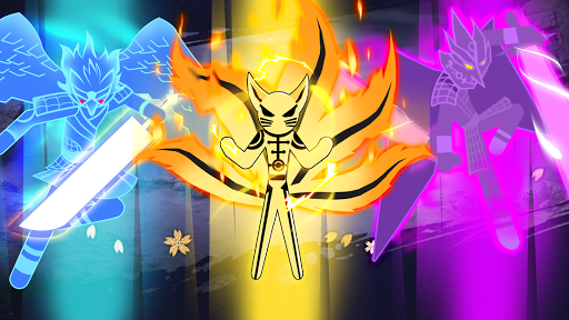 Stickman Ninja Fight mod apk unlock all characters unlimited money  3.9 screenshot 2
