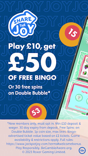Jackpotjoy Slots & Bingo Games download latest version  11.48.10 screenshot 1