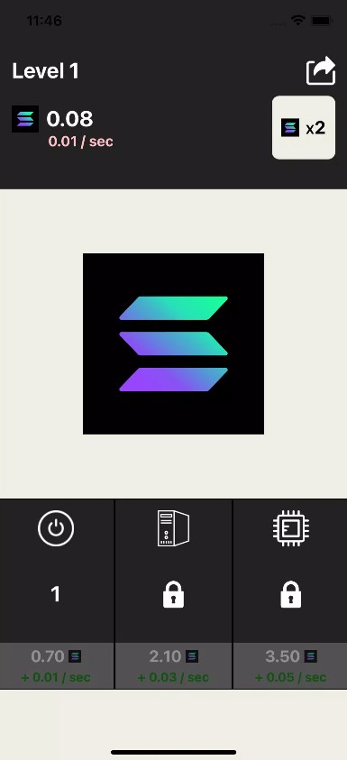 Solana wallet app for android download  v1.0 screenshot 3