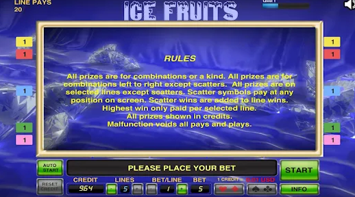 Ice Fruits Slot Machine Apk Download for Android  1.3.7 screenshot 1