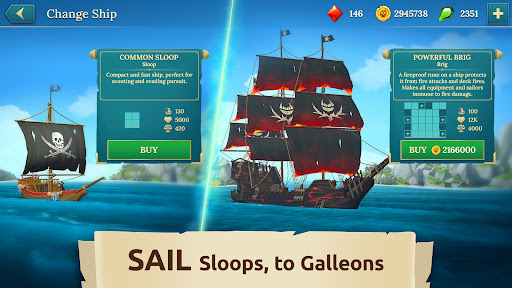 Pirate Ships Build and Fight Mod Apk Unlimited Money Download  1.13 screenshot 1