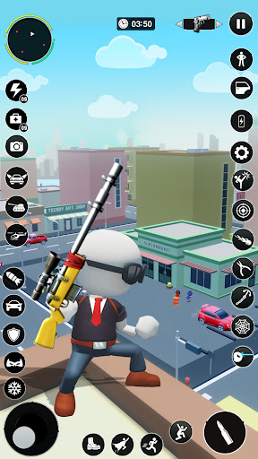 Stickman Sniper Shooting Games mod apk download  1.7 screenshot 4