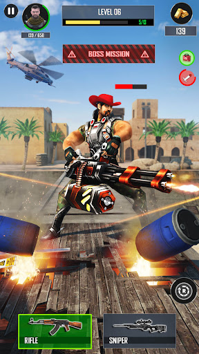 Commando Action Shooting Games mod apk download  1.6 screenshot 2