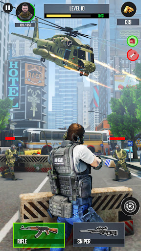 Commando Action Shooting Games mod apk download  1.6 screenshot 3