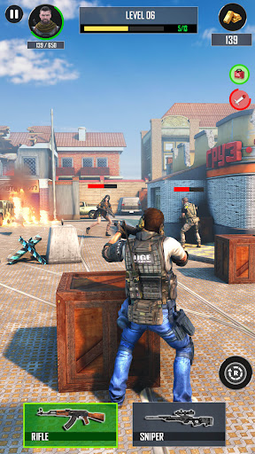 Commando Action Shooting Games mod apk download  1.6 screenshot 5