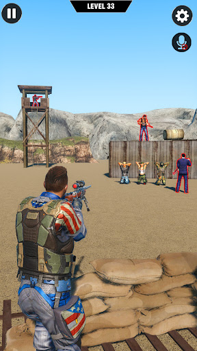 Offline Sniper Simulator Game mod apk download  0.0.5 screenshot 3