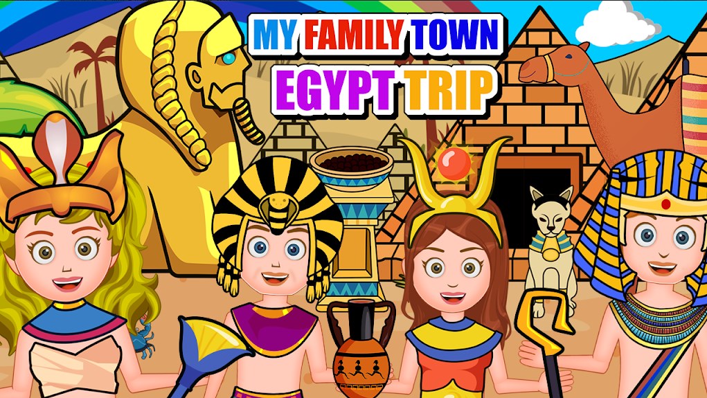 My Family Town Egypt Trip apk download  0.1 screenshot 3