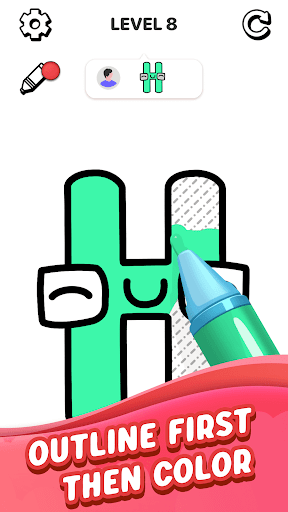 Alphabet Paint Color apk download for androidͼƬ2