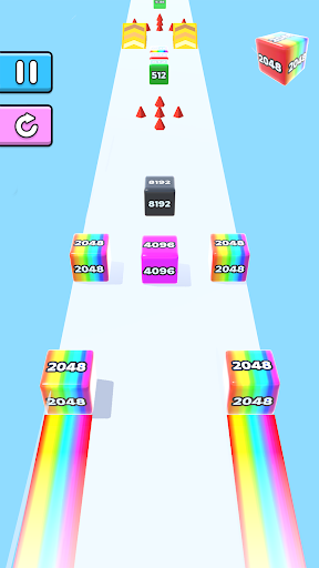 Jelly Run 2048 mod apk unlimited gems  1.37.16 screenshot 1