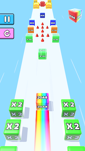 Jelly Run 2048 mod apk unlimited gems  1.37.16 screenshot 3