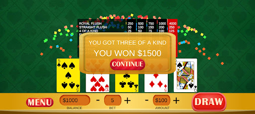 Jacks or Better Video Poker free download for android  3.2 screenshot 2