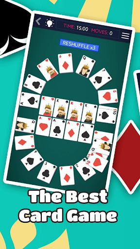 Crescent Solitaire game download for android  2.9 screenshot 1