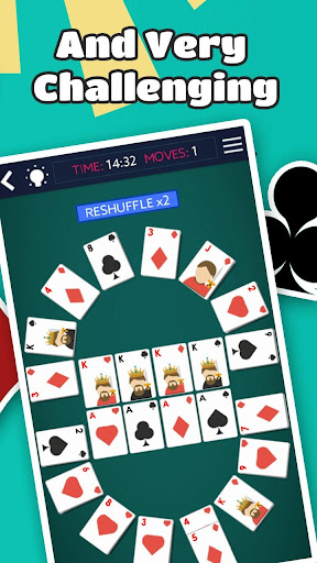 Crescent Solitaire game download for android  2.9 screenshot 2