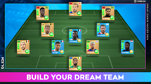 Dream League Soccer 2024 Mod Apk Unlimited Coins And Diamonds Download  v11.020 screenshot 4