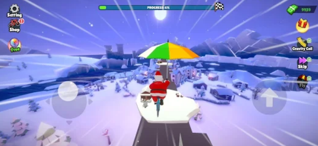 Santa Bike Master Apk Download for Android  1.0.2 screenshot 2