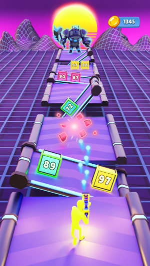 Neon Blaster Run Apk Download for AndroidͼƬ1