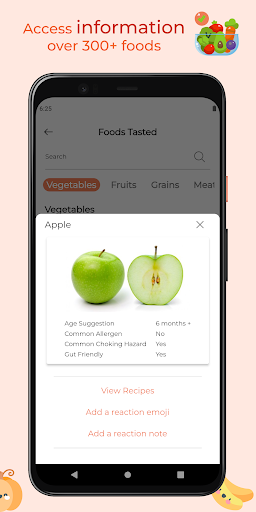 Start Solids & Baby Recipes app download for android  1.0.1 screenshot 4