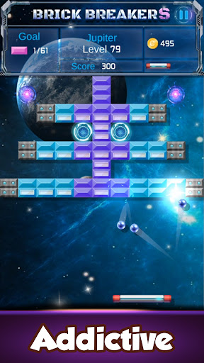 Brick Breaker Space Outlaw mod apk download  1.1.13 screenshot 1
