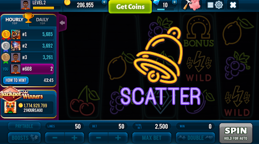 Neon Club Slots Win Jackpot Apk Download for Android  2.24.1 screenshot 2