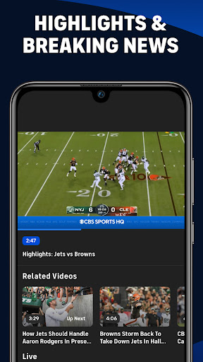 CBS Sports App free download for android  10.47 screenshot 2