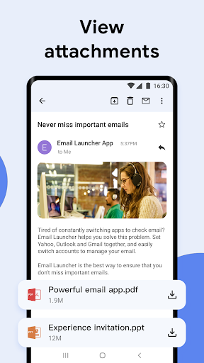 Email Home app android download latest version  1.2.6 screenshot 1