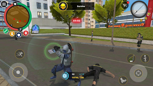 Rope Hero Mafia City Wars Mod Apk Unlimited Money and Gems 1.4.8 Download  v1.4.9 screenshot 2