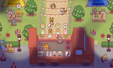 С԰Ϸ°أPet Snack Bar Cooking Games  v1.3 screenshot 2