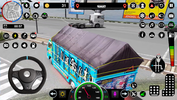 Basuri Truk Simulator game apk  1.0 screenshot 2