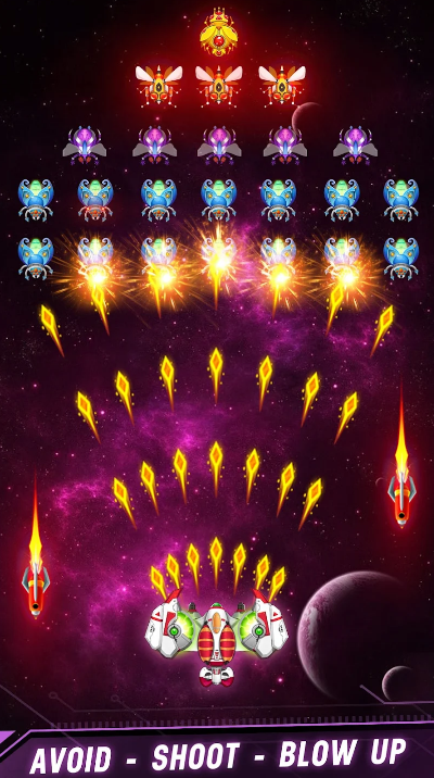 Space Shooter Galaxy Attack mod apk  1.731 screenshot 1