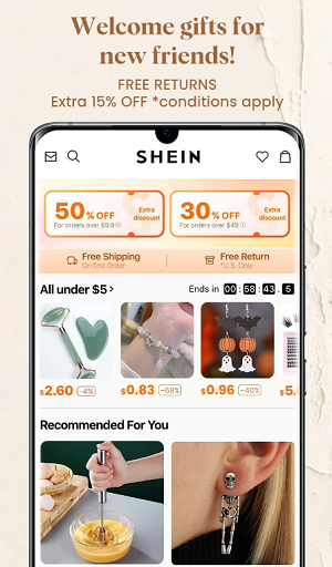 SHEIN Shopping Online app  9.7.4 screenshot 1