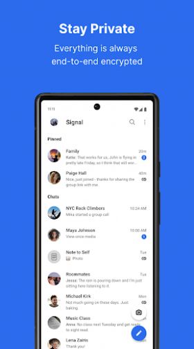 Signal Private Messenger app  6.33.3 screenshot 2