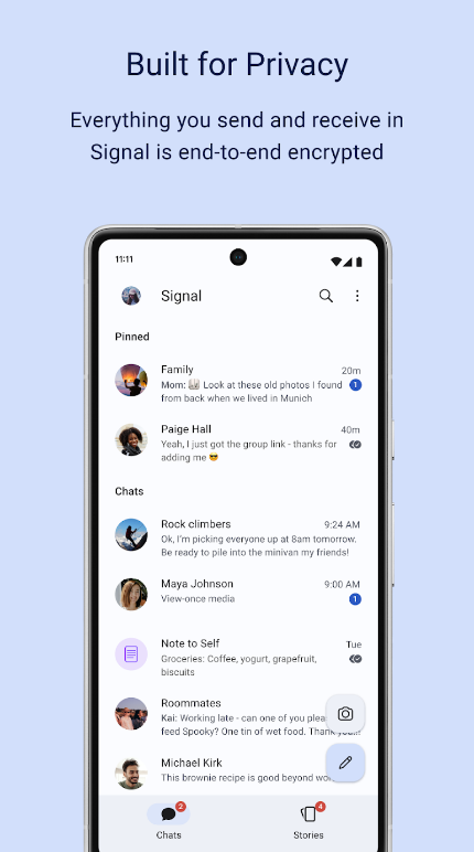 Signal Private Messenger app  6.33.3 screenshot 4