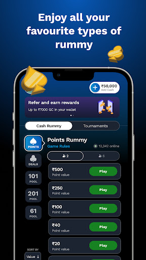 Play Rummy Passion Cash Games apk  1.0 screenshot 7