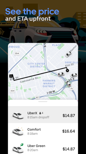 Uber Request a ride appͼƬ1