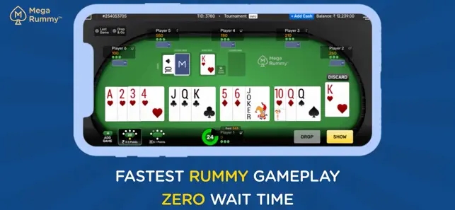 Mega Rummy : Indian Rummy Game apk  1.0 screenshot 1