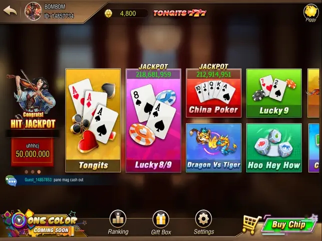 Tongits777 Lucky 9 Pusoy Game Apk Download  1.2 screenshot 4