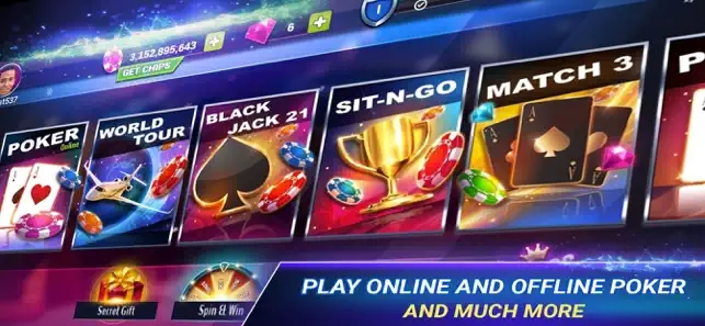 Poker Zmist Texas Holdem Game Mod Apk Download  5.5.9 screenshot 3