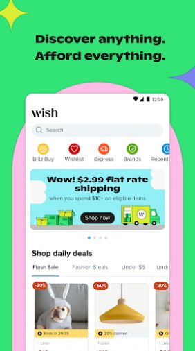 Wish Shop and Save Apk Download  23.28.0 screenshot 1
