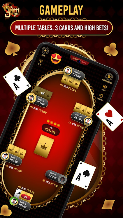 Skill Patti Empire Teen Patti apk free Download  0.0.15 screenshot 1