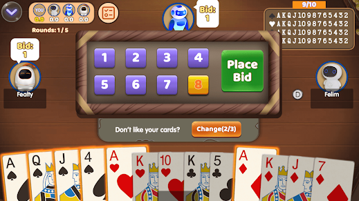 Callbreak Offline Tash Game Download Apk  1.1.5 screenshot 4