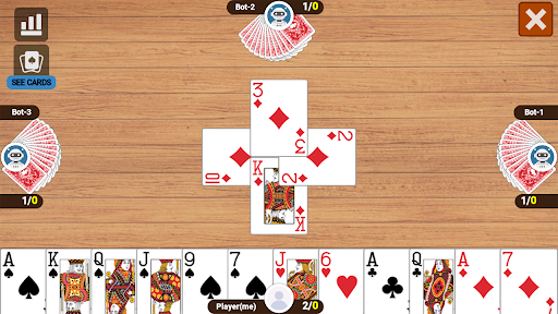Callbreak Overcall Card Game download apk  1.0.1 screenshot 1