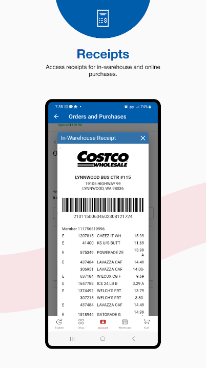 Costco Wholesale App Download for Android  v7.6.1 screenshot 3