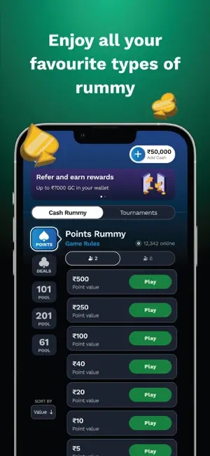 Playship Rummy Cash Rummy Apk Download  1.0 screenshot 4