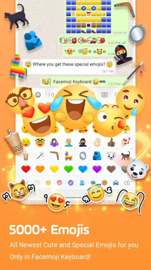 Facemoji keyboard Mod Apk Latest VersionͼƬ1