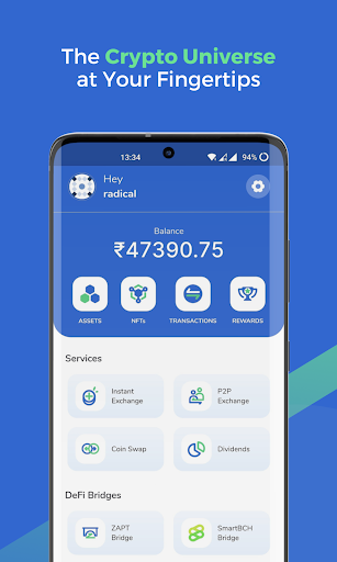 Zapit Crypto Wallet & P2P app for android download  0.9.30 screenshot 4